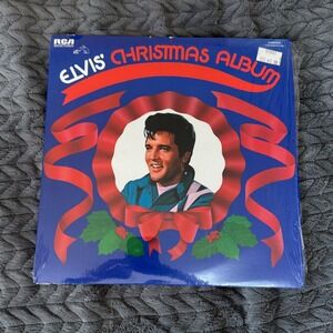 Elvis Presley Elvis Christmas Album RCA Camden Vinyl Record LP Retro Collectible